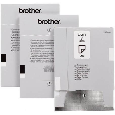 Brother papier termiczny C211S  50 arkuszy