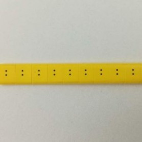 Oznacznik kablowy nasuwany znak :, przek. 1,5mm2