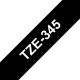 Taśma laminowana Brother TZe-345 czarna 18mm szerokości do drukarek Brother PT