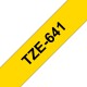 Taśma laminowana Brother TZe-641 żółta 18mm szerokości do drukarek Brother PT
