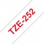 Taśma laminowana Brother TZe-252 biała 24mm szerokości do drukarek Brother PT