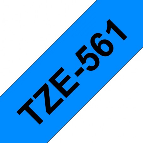 Taśma laminowana Brother TZe-561 niebieska 36mm szerokości do drukarek Brother PT//