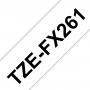 Taśma laminowana Brother TZe-Fx261 biała 36mm szerokości do drukarek Brother PT