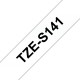 Taśma laminowana Brother TZe-S141 przezroczysta 18mm szerokości mocny klej do drukarek Brother PT