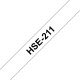 Koszulka termokurczliwa Brother HSe-211 biała średnica 5,8 mm do drukarek Brother PT