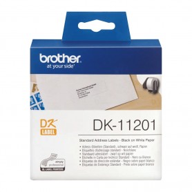 DK-11201 Etykiety Brother, białe, 29mm x 90mm, 400 szt