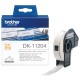 Etykiety Brother DK-11204 17x54mm 400 szt. do drukarek etykiet Brother QL 