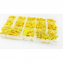 Set of cable markers numbers from 0 to 9, alphabet, phase marking