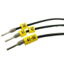 Set of cable markers numbers from 0 to 9, alphabet, phase marking
