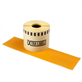 Brother continuous tape DK-22205 paper, orange, 62mm x 30.4m, replacement