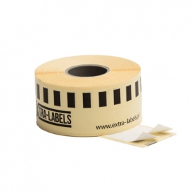 Brother continuous tape DK-22210 paper, white, 2x14.5 mm x 30.4m, compatible