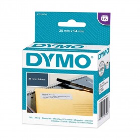 Labels Dymo 25x54mm white paper 1 x 500 pcs. 11352 S0722520
