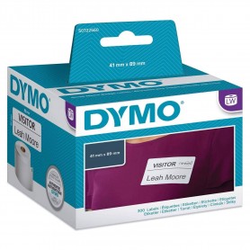 Labels Dymo 41×89mm white paper 1 x 300 pcs. 11356 S0722560