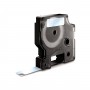 Taśma Dymo D1 12 mm x 7 m przezroczysta biały druk 45020 S0720600