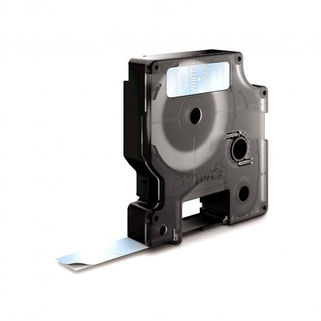 Taśma Dymo D1 12 mm x 7 m przezroczysta biały druk 45020 S0720600