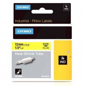 Heat shrink tube Dymo Rhino 12 mm x 1.5 m yellow 18056 S0718310