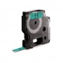 Taśma Dymo D1 9 mm 7m, zielona czarny druk 40919, S0720740