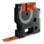 Tape Dymo Rhino 12 mm x 5 m orange black print 18435 S0718490