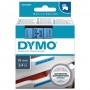 Tape Dymo D1 19 mm 7m, blue black print 45806, S0720860