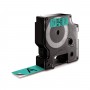 Taśma Dymo D1 19 mm 7m, zielona czarny druk 45809, S0720890