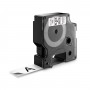 Taśma Dymo D1 19 mm 5,5m POLIESTROWA TRWAŁA, biała czarny druk 16960, S0718070