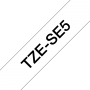 TZe-SE5 Brother plomba zabezpieczająca VOID biała, czarny nadruk szer. 24mm