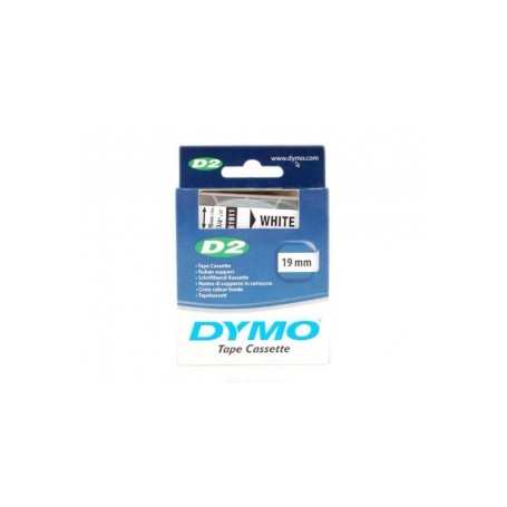 Base tape Dymo D2 19 mm x 10 m white