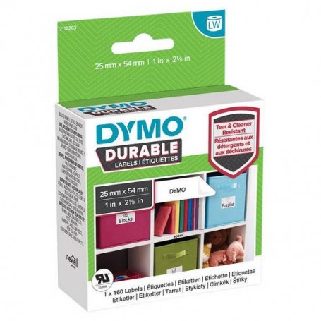 DYMO DURABLE MAŁA ETYKIETA WIELOFUNKCYJNA 25X54MM