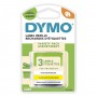 DYMO 3 tapes 12mm/4m - paper white, plastic yellow, metal