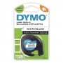 DYMO tape 12mm/4m - plastic, white