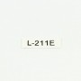 Taśma Supvan L-211E biała/czarny druk, 6 mm