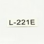 Taśma Supvan L-221E biała/czarny druk, 9 mm