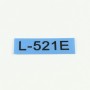 Taśma Supvan L-521E niebieska/czarny druk, 9 mm