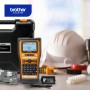 Drukarka etykiet Brother PT-E560BTVP dla elektryków z Bluetooth + gratisy