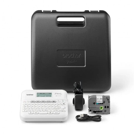 Brother P-touch PT-D410VP Label Printer, 180 DPI, up to 18 mm width