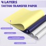 Kalka hektograficzna specmark A4 210mm x 297mm 10szt do tatuażu