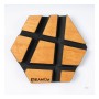 PHONE HEX - uniwersalna podstawka pod telefon i tablet (stabilna, drewniana)