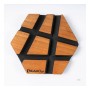 PHONE HEX - uniwersalna podstawka pod telefon i tablet (stabilna, drewniana)