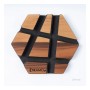 PHONE HEX - uniwersalna podstawka pod telefon i tablet (stabilna, drewniana)