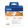 Brother DK-11202 Labels, White, 62 mm x 100 mm, 300 pcs
