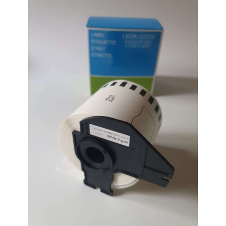 Brother DK-22205 strong paper REPLACEMENT| 100 % compliance| Extra-Labels