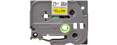Tapes with strong TZE glue